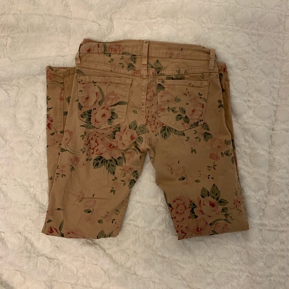 Beautiful Flying Monkey Skinny Floral Jeans - Picture 3 of 4